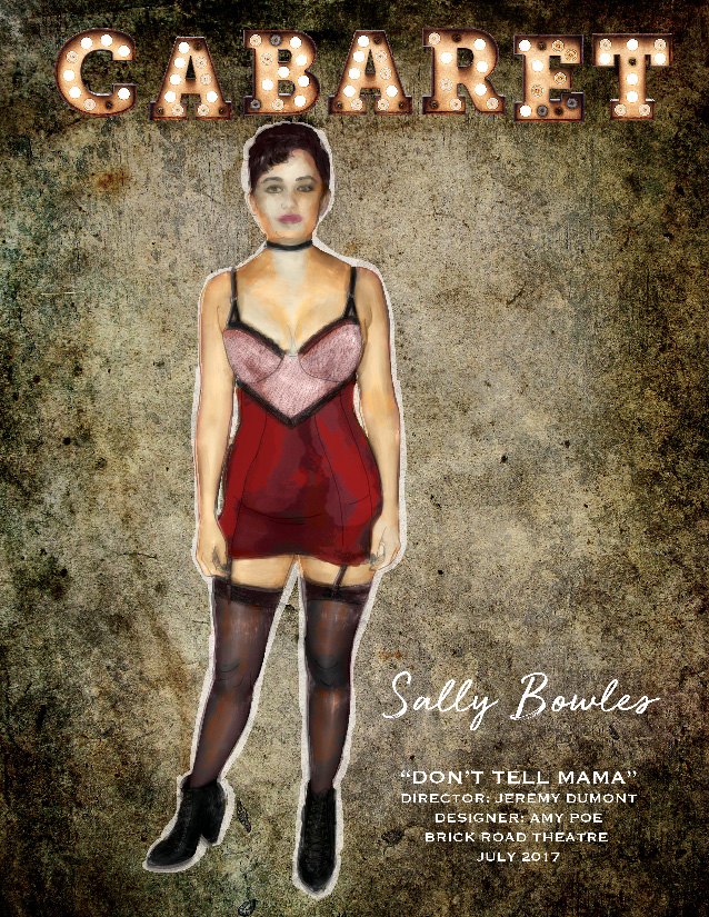 Costume plate — Sally Bowles
