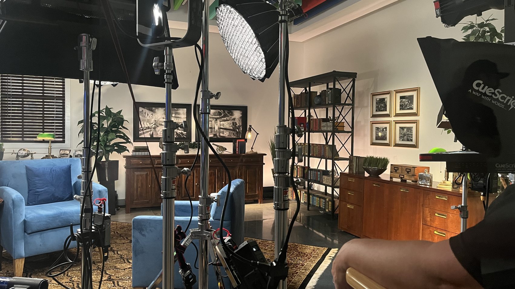 Set dressing and lighting — alternate