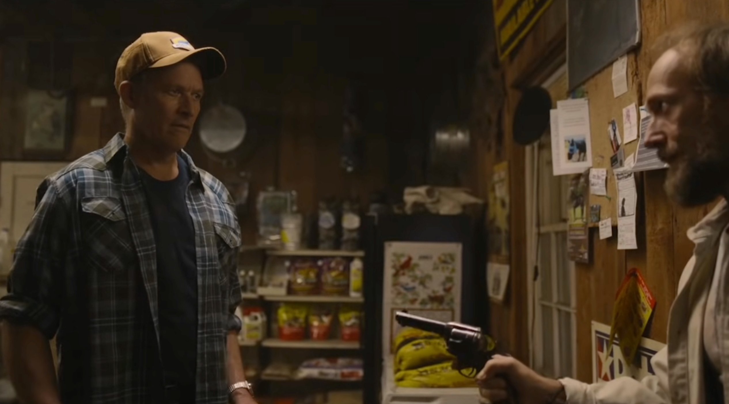 Store interior scene from the film