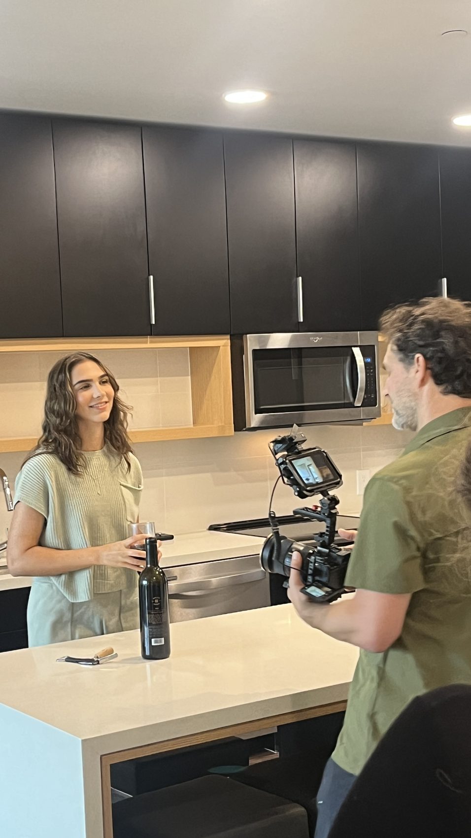 Grandscape Live — kitchen scene behind the scenes