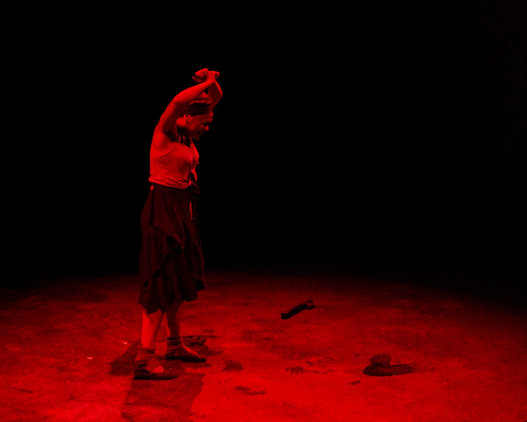 In the Blood — the final image in blue light