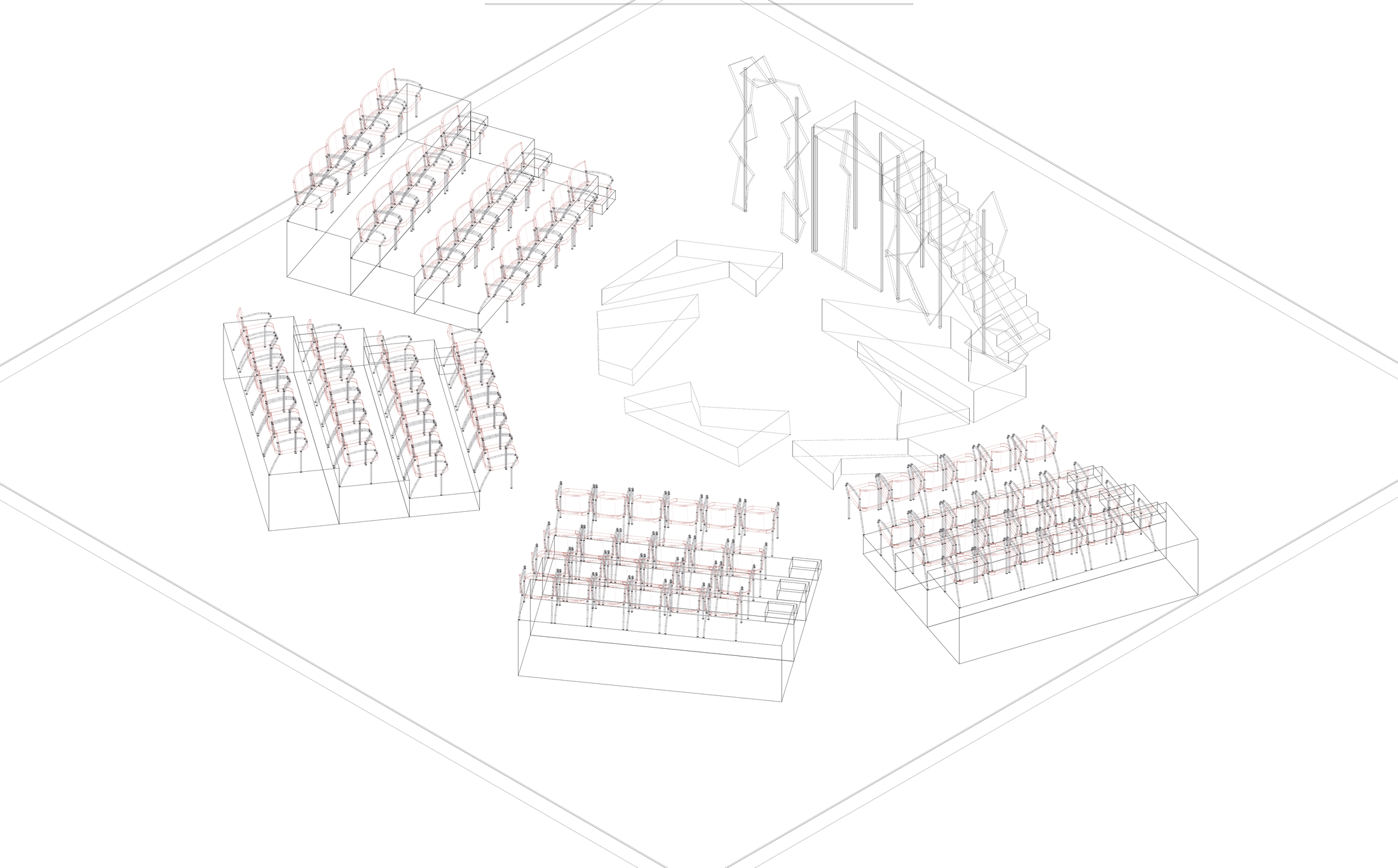 3D axonometric overview