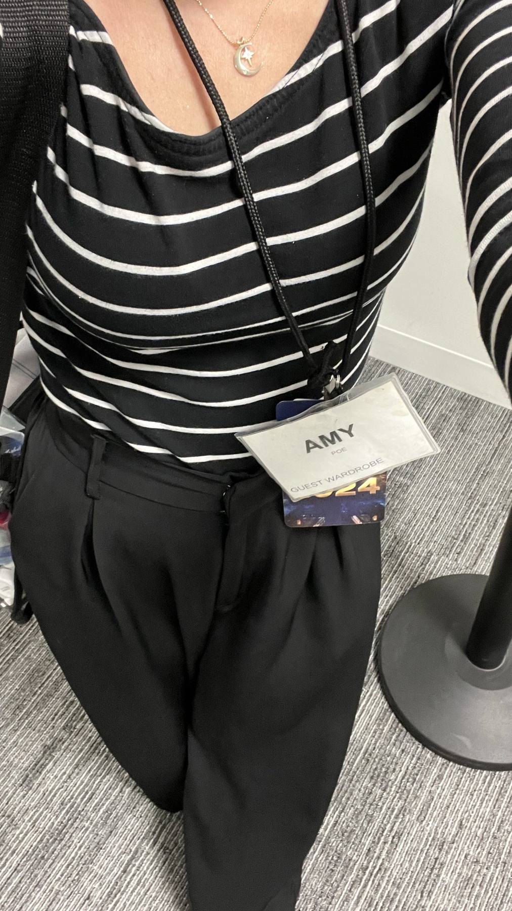 Amy Poe — Guest Wardrobe badge, Dr. Phil 2024